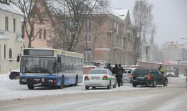 Avarijoje Herkaus Manto gatvėje sužalota moteris