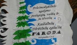 Originalios Klaipėdos pedagogų, darželinukų ir tėvelių eglutės
