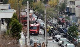 Prie teismo pastato Atėnuose (Graikija) detonavo bomba