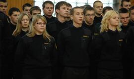 Būsimieji jūrininkai prisiekė jūrai