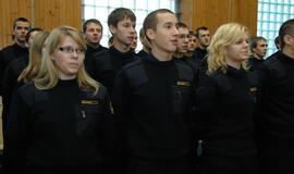 Būsimieji jūrininkai prisiekė jūrai