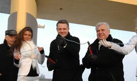 Klaipėdoje atidaryta Jakų žiedo estakada