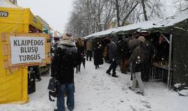 Klaipėdoje surengtas kalėdinis Blusų turgus