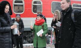 Į Klaipėdą atkeliavo Betliejaus ugnis