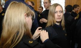 Būsimieji jūrininkai prisiekė jūrai