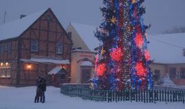 Klaipėdos Teatro aikštėje prasideda kalėdinė prekyba