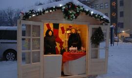 Klaipėdos Teatro aikštėje prasideda kalėdinė prekyba