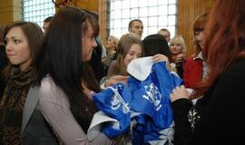 Būsimieji jūrininkai prisiekė jūrai