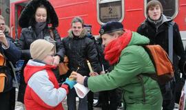 Į Klaipėdą atkeliavo Betliejaus ugnis