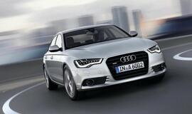 "Audi" išplatino oficialias naujos kartos A6 sedano nuotraukas