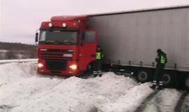 Vilkiko avarija autostradoje netoli Klaipėdos