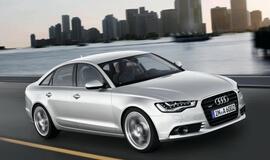 "Audi" išplatino oficialias naujos kartos A6 sedano nuotraukas