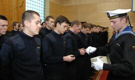 Būsimieji jūrininkai prisiekė jūrai