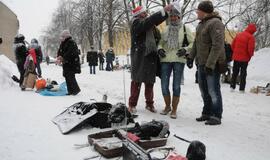 Klaipėdoje surengtas kalėdinis Blusų turgus