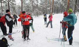 Klaipėdoje rinkosi slidinėjimo entuziastai