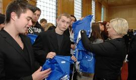 Būsimieji jūrininkai prisiekė jūrai