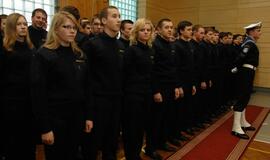 Būsimieji jūrininkai prisiekė jūrai