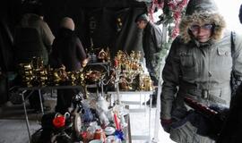 Klaipėdoje surengtas kalėdinis Blusų turgus