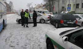 Avarijoje Herkaus Manto gatvėje sužalota moteris