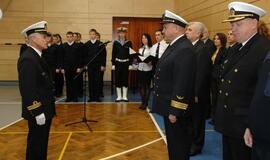 Būsimieji jūrininkai prisiekė jūrai