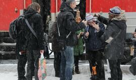 Į Klaipėdą atkeliavo Betliejaus ugnis