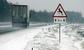 Vairuotojams: didesnėje Lietuvos dalyje pusto