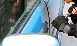 Automobilių vagystės mieste nesiliauja