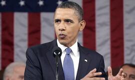 Barakas Obama perskaitė metinį pranešimą