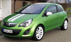 Modernizuota "Opel Corsa": prekyba pradedama