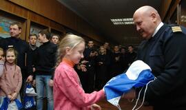 Klaipėdoje - jūrų kadetų piešinių paroda