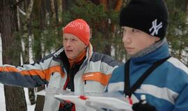 Melnragėje - orientavimosi sporto su slidėmis varžybos