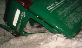 Į avariją kelyje Klaipėda-Palanga pateko mikroautobusas