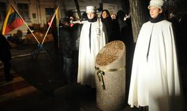 Klaipėdoje - laužas laisvės gynėjams atminti