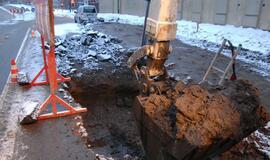 Pilies gatvėje įvyko vandentiekio avarija