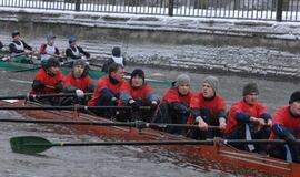 Danėje - irklavimo žiemos taurės varžybos.