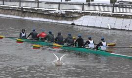 Danėje - irklavimo žiemos taurės varžybos.