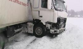 Vilkikas sumaitojo lengvąjį automobilį