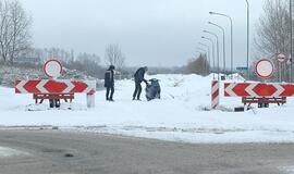 Sekmadienį eismo sąlygos sudėtingesnės Lietuvos rytuose