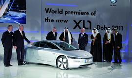 Superekonomiškas "Volkswagen XL1" bus gaminamas Europoje