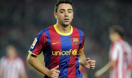 Xavi pakartojo "FC Barcelona" rekordą