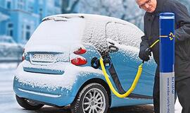 Žiema - dar vienas elektromobilių priešas