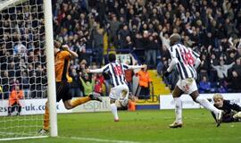 Anglijoje - "West Bromwich Albion" ir "Wolverhampton Wanderers" lygiosios