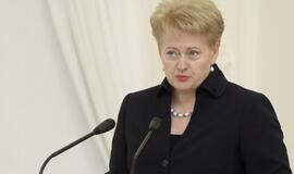 Dalia Grybauskaitė: pačios tautos turi apsispręsti, kokios valdžios jos nori