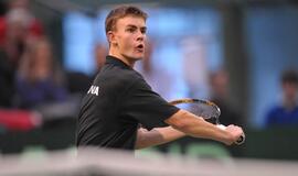 Laurynas Grigelis pralaimėjo ketvirtfinalyje