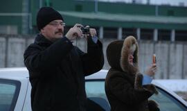 Sudegęs keltas "LISCO Gloria" parplukdytas į Klaipėdą