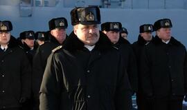 Karinės jūrų pajėgos pažymėjo Vasario 16-ąją