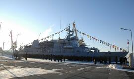 Karinės jūrų pajėgos pažymėjo Vasario 16-ąją