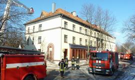 Uostamiesčio viešbutyje "Lūgnė" siautėjo ugnis