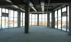 Klaipėdiečių ekskursija po statomą areną