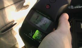 Avarija Minijos gatvės ir Baltijos prospekto sankryžoje